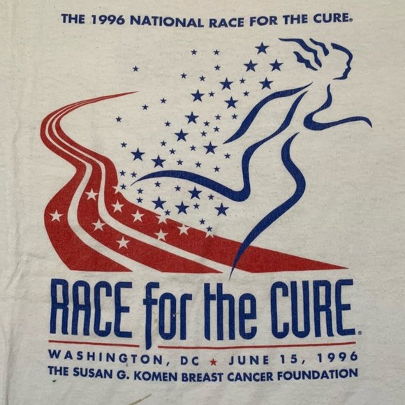 Vintage 1996 Washington DC Race Single Stitch Tee Running 90s American F… - Picture 8 of 16